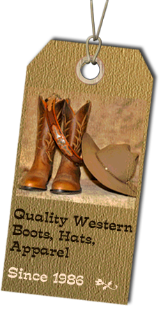 Quality Western Boots, Hats, Apparel